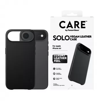Kaitseümbris PanzerGlass CARE Solo Apple iPhone Airile, must