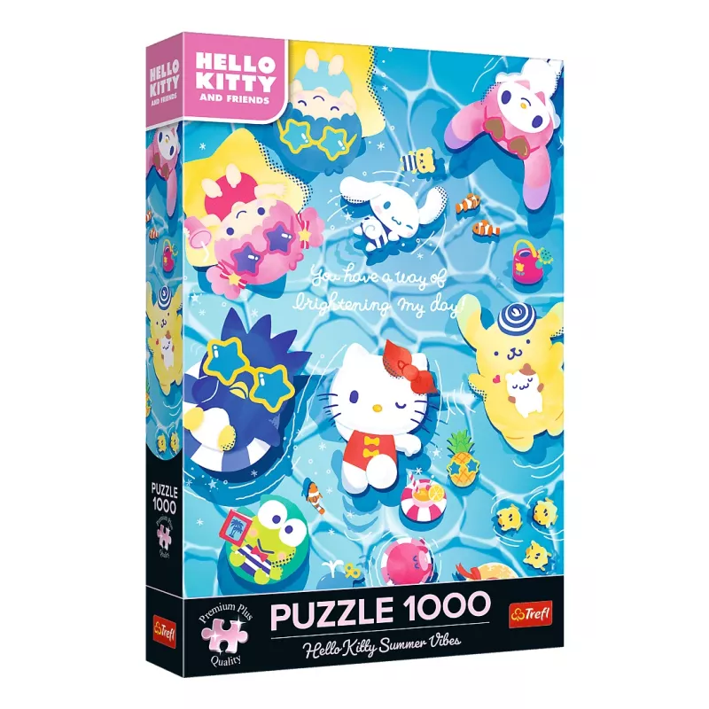 Pusle TREFL Hello Kitty Summer Relaxation — 1000 tükki (mudel 12067)