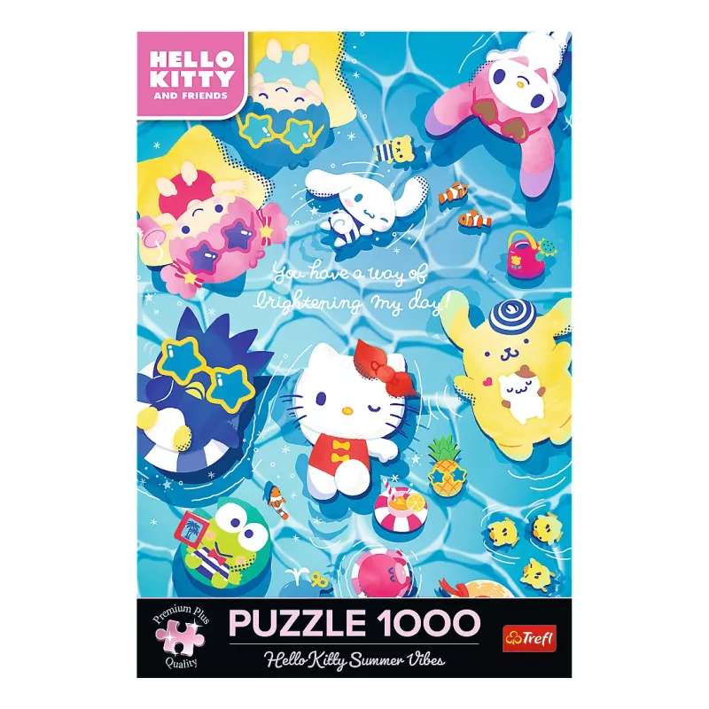 Pusle TREFL Hello Kitty Summer Relaxation — 1000 tükki (mudel 12067)