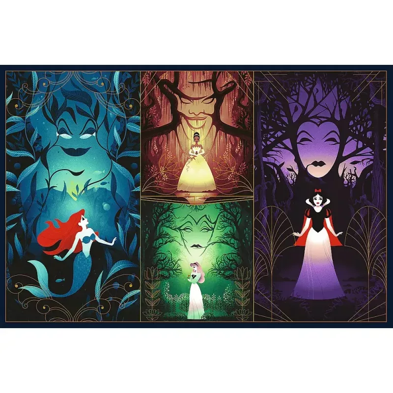 Pusle TREFL Puzzle 2x200 tk Disney Princess – 2 puslet, igaühes 200 tükki