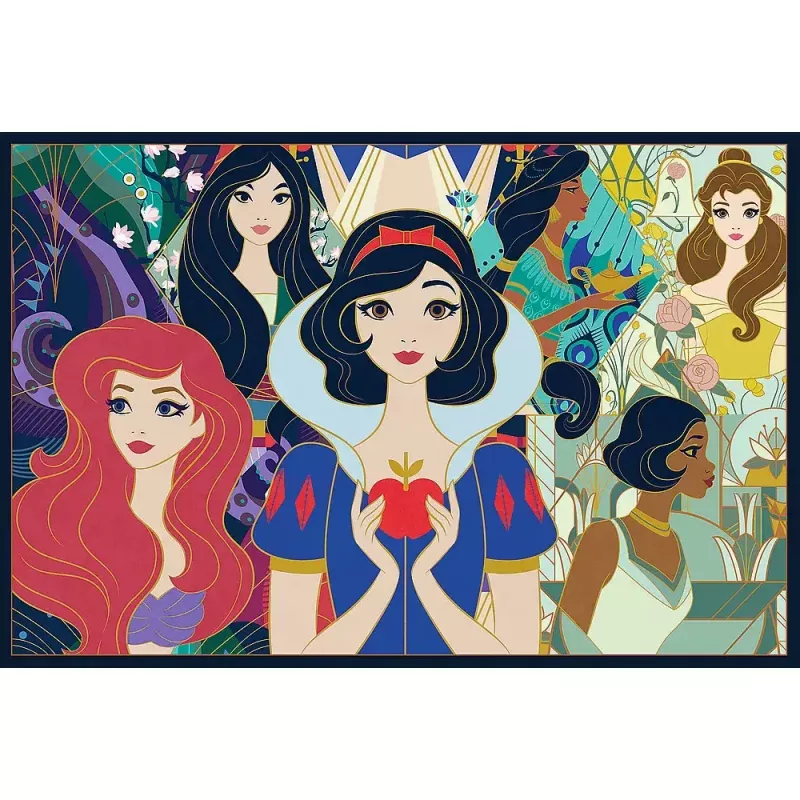 Pusle TREFL Puzzle 2x200 tk Disney Princess – 2 puslet, igaühes 200 tükki