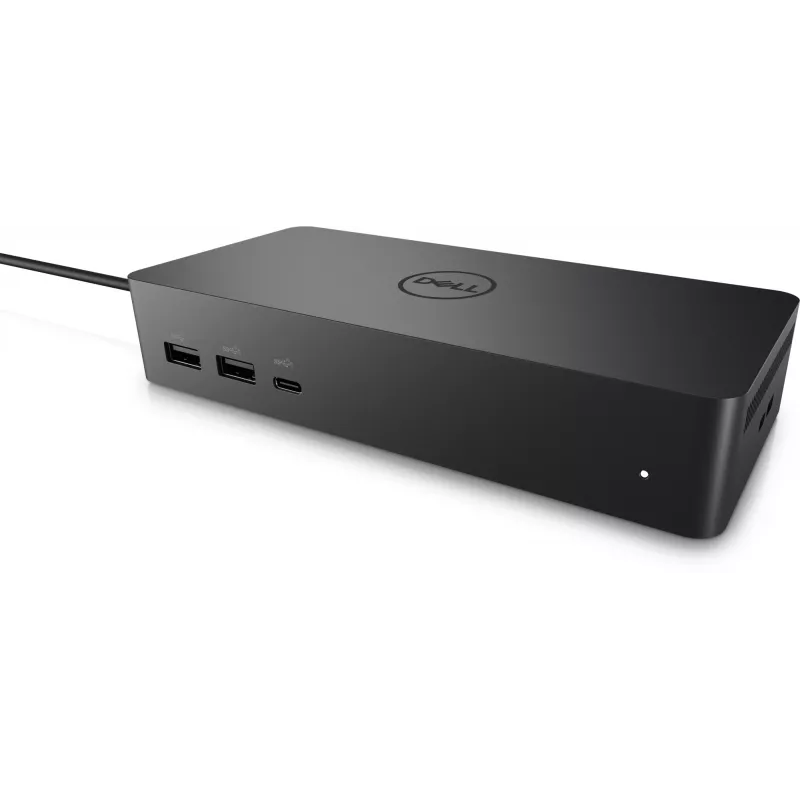DELL Universal Dock - UD22, dokkimisjaam, USB 3.2 Gen 2 (3.1 Gen 2) USB-C, 96 W, 10,100,1000 Mbit/s, must, 5120 x 2880 pikslit