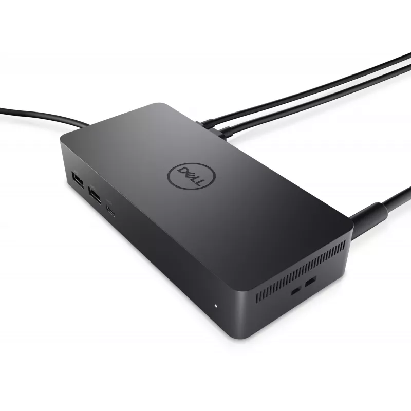 DELL Universal Dock - UD22, dokkimisjaam, USB 3.2 Gen 2 (3.1 Gen 2) USB-C, 96 W, 10,100,1000 Mbit/s, must, 5120 x 2880 pikslit