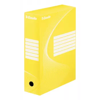 Esselte Arhiivikast Vivida FSC® BOXY 100 mm, kollane, A4, rõht-/püstpaigutus, 100 mm, 352 mm, 250 mm