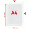 Esselte Essential Folder A4, 30% tarbimiseelset taaskasutatud plasti