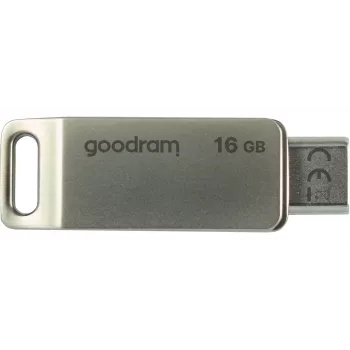 Goodram ODA3 USB-mälupulk 16 GB USB Type-A / USB USB-C 3.2 Gen 1 (3.1 Gen 1) Hõbedane