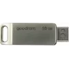 Goodram ODA3 USB-mälupulk 16 GB USB Type-A / USB USB-C 3.2 Gen 1 (3.1 Gen 1) Hõbedane