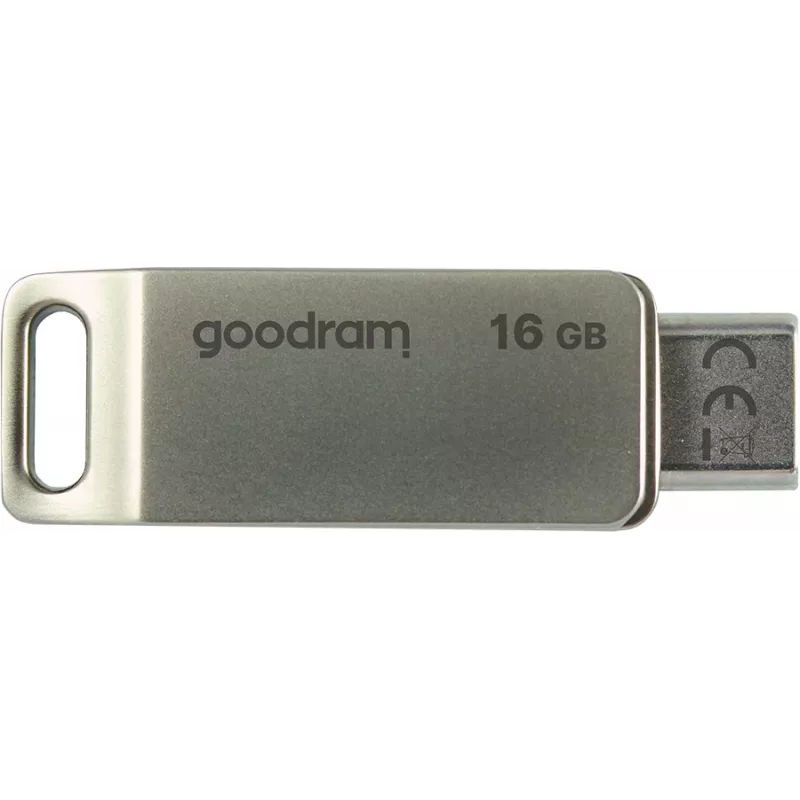 Goodram ODA3 USB-mälupulk 16 GB USB Type-A / USB USB-C 3.2 Gen 1 (3.1 Gen 1) Hõbedane