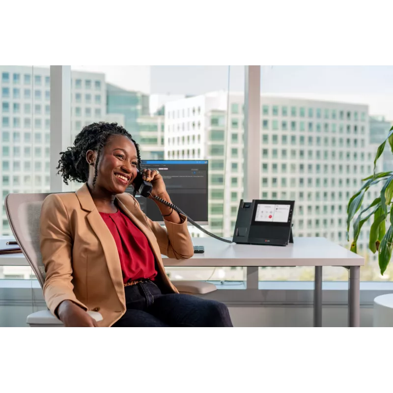 HP Poly CCX 600 äriklassi meediatelefon Microsoft Teamsile ja PoE-toega