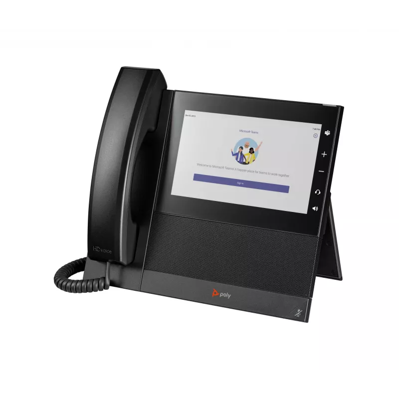 HP Poly CCX 600 äriklassi meediatelefon Microsoft Teamsile ja PoE-toega