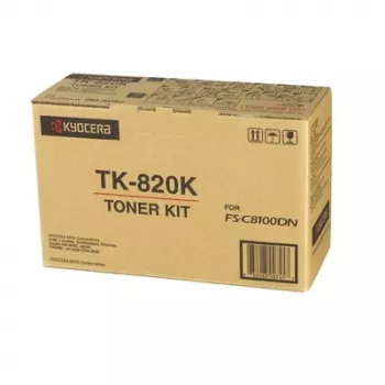 KYOCERA TK-820K toonerikassett, originaal, must