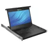 Vertiv Avocent LCD lokaalne riiulijuurdepääsukonsool, 8P KVM, 8 kaablit, USB KB-GER