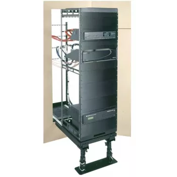 Middle Atlantic Products AX-SXR, 31 tolli x 20 tolli, 43U seinale kinnitatav riiul Must