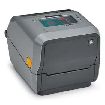 Zebra ZD621R etiketiprinter, termoülekanne, 203 x 203 DPI, 203 mm/s, juhtmega ja juhtmevaba, hall