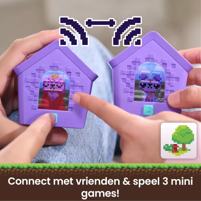 Bitzee, Doghouse interaktiivne mänguasi, 15 kutsikat sees, 3D mängutuba, reageerib puudutusele, digitaalsed lemmikloomamänguasjad lastele vanuses 5+