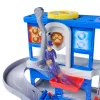 PAW Patrol : Pup Squad, Search & Rescue HQ Playset koos Chase Pup Squad Raceri, Humdingeri märulifiguuri ja kiisukaaslasega, laste mänguasjad poistele ja tüdrukutele alates 3. eluaastast