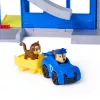 PAW Patrol : Pup Squad, Search & Rescue HQ Playset koos Chase Pup Squad Raceri, Humdingeri märulifiguuri ja kiisukaaslasega, laste mänguasjad poistele ja tüdrukutele alates 3. eluaastast