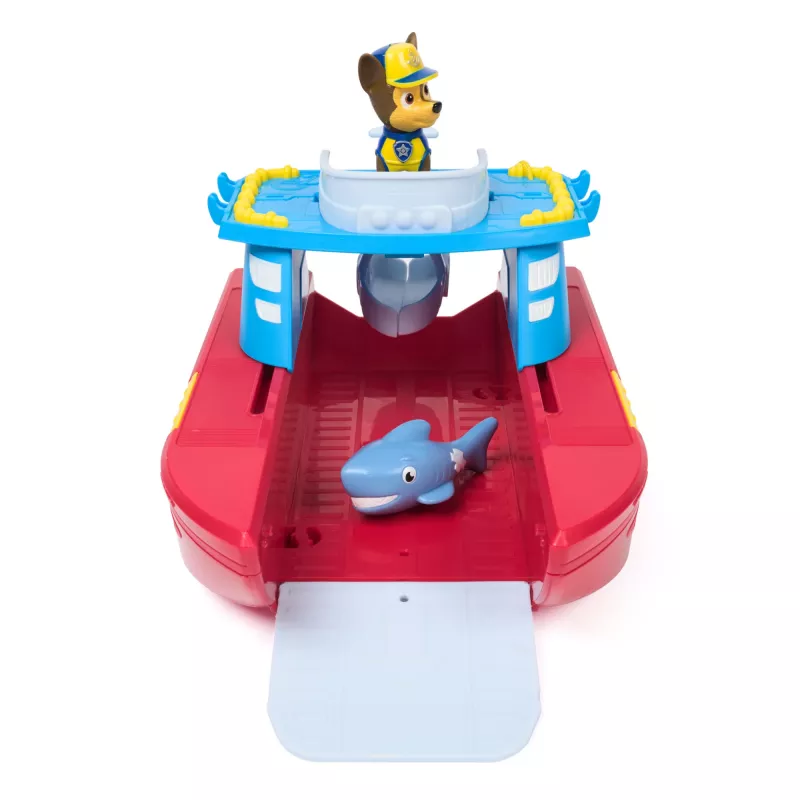 PAW Patrol'i merepatrulli sõiduk Chase'i ja haikujukesega, 2 patrullimisrežiimi, mänguasjad poistele ja tüdrukutele alates 3. eluaastast