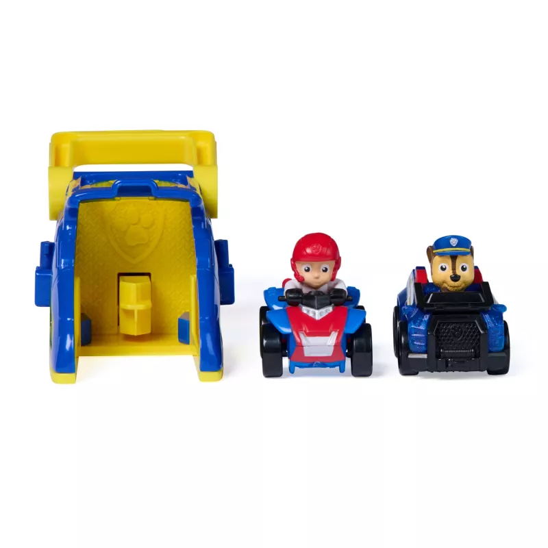PAW Patrol Chase Pup Squad käivitusseade koos Ryder-sõiduki 2-packiga, laste mänguasjad poistele ja tüdrukutele vanuses 3 aastat ja vanemad