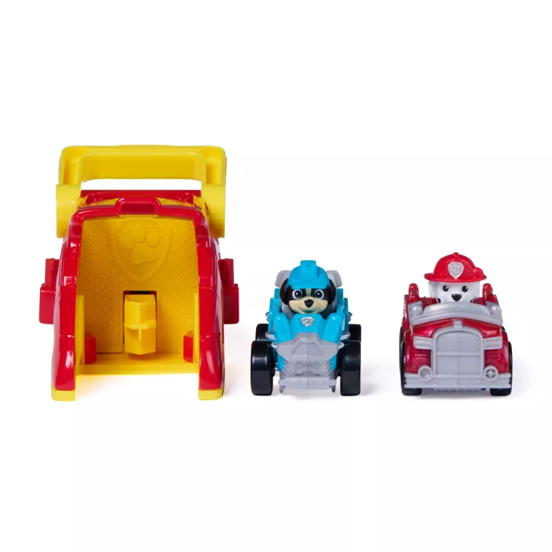PAW Patrol Marshall Pup Squad Launchers with Rex Vehicle 2-Pack, laste mänguasjad poistele ja tüdrukutele vanuses 3+