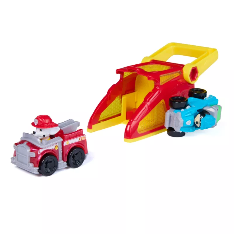 PAW Patrol Marshall Pup Squad Launchers with Rex Vehicle 2-Pack, laste mänguasjad poistele ja tüdrukutele vanuses 3+