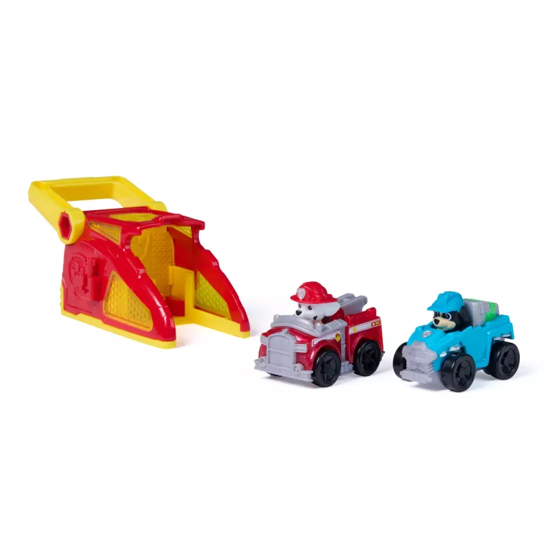 PAW Patrol Marshall Pup Squad Launchers with Rex Vehicle 2-Pack, laste mänguasjad poistele ja tüdrukutele vanuses 3+