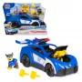 PAW Patrol : Search & Rescue, Chase Launch 'N' Rescue Cruiser, figuuri ja 2 mürsuga, tuled, helid ja peidetud stardiheitja, laste mänguasjad poistele ja tüdrukutele alates 3. eluaastast