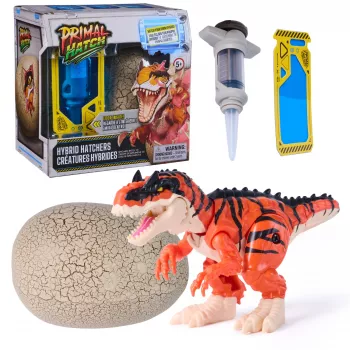 Primal Hatch hübriidkoorujad mängudinosaurus ja muna, salapärane mini-dino-olend, laste mänguasjad poistele ja tüdrukutele alates 5. eluaastast, stiilid võivad erineda