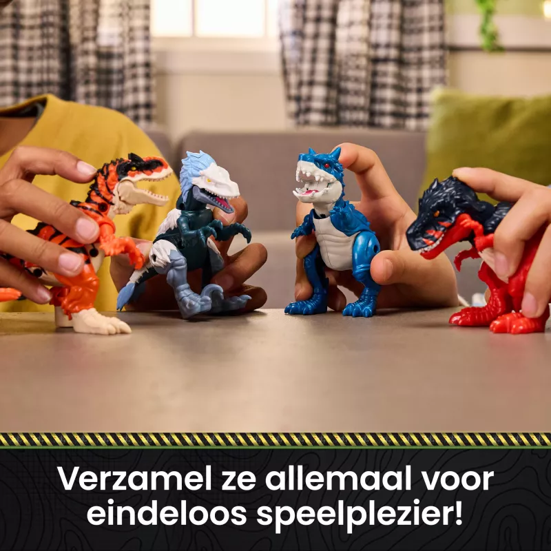 Primal Hatch hübriidkoorujad mängudinosaurus ja muna, salapärane mini-dino-olend, laste mänguasjad poistele ja tüdrukutele alates 5. eluaastast, stiilid võivad erineda