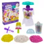 Kinetic Sand, Smoothie Mixer mängukomplekt, lihavõttekorvi täitematerjalid, sisaldab 14 untsi vormitavat mänguliiva, tööriistu ja pulgakommi vormi, mängutoit