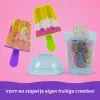 Kinetic Sand, Smoothie Mixer mängukomplekt, lihavõttekorvi täitematerjalid, sisaldab 14 untsi vormitavat mänguliiva, tööriistu ja pulgakommi vormi, mängutoit