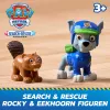 PAW Patrol: Search & Rescue, Rocky Rescue Recycler sõiduk 2 figuuriga, mänguauto tagasitõmbejõuga, laste mänguasjad poistele ja tüdrukutele alates 3. eluaastast