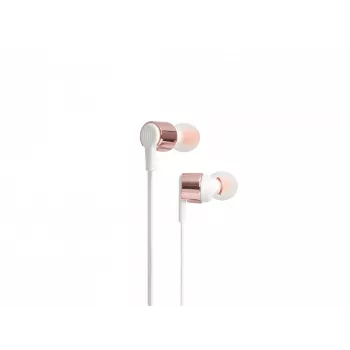 JBL Tune 210 ROSE GOALD, juhtmega, 20 - 20000 Hz, muusika, peakomplekt, roosakuldne