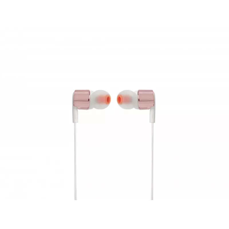 JBL Tune 210 ROSE GOALD, juhtmega, 20 - 20000 Hz, muusika, peakomplekt, roosakuldne