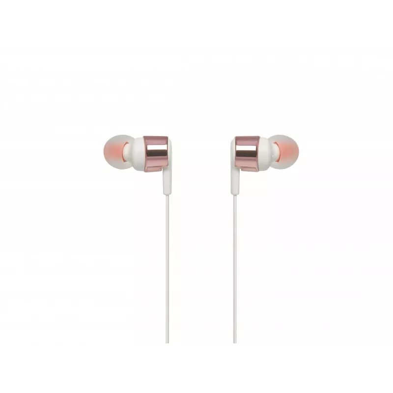 JBL Tune 210 ROSE GOALD, juhtmega, 20 - 20000 Hz, muusika, peakomplekt, roosakuldne