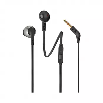 JBL Tune 205 Must, juhtmega, 20 - 20000 Hz, kõned/muusika, 14,3 g, peakomplekt, must