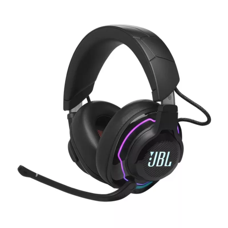 JBL Quantum 910 peakomplekt, juhtmega ja juhtmevaba, peapael, mängimiseks, Bluetooth, must