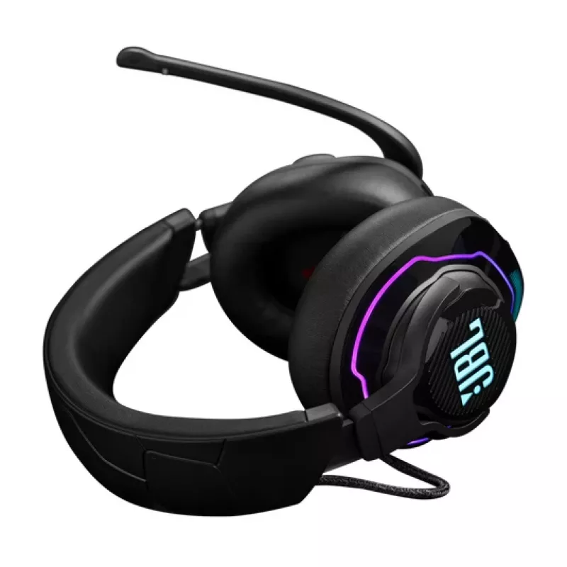 JBL Quantum 910 peakomplekt, juhtmega ja juhtmevaba, peapael, mängimiseks, Bluetooth, must
