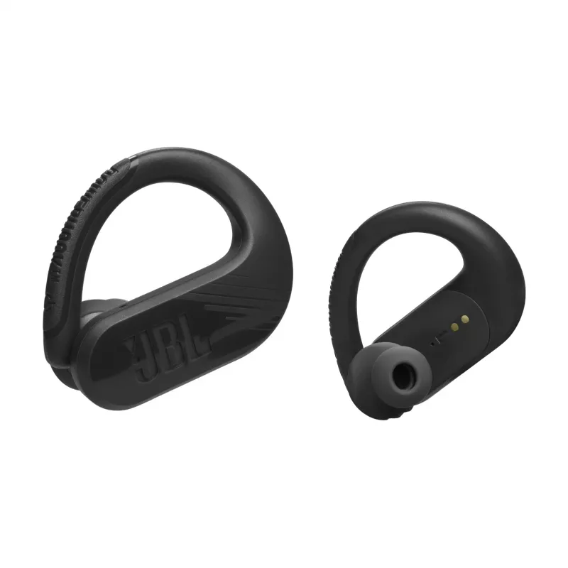 JBL Endurance Peak 3 Must Peakomplekt True Wireless Stereo (TWS) Kõrvaklamber Kõned/Muusika/Sport/Igapäevane USB USB-C Bluetooth Laadimisalus