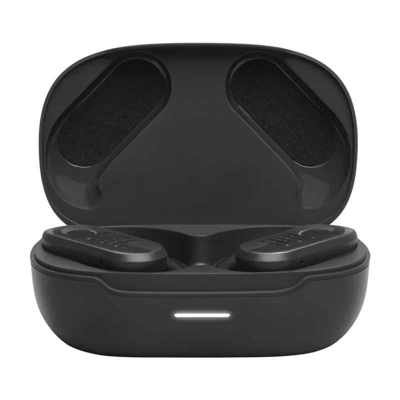 JBL Endurance Peak 3 Must Peakomplekt True Wireless Stereo (TWS) Kõrvaklamber Kõned/Muusika/Sport/Igapäevane USB USB-C Bluetooth Laadimisalus