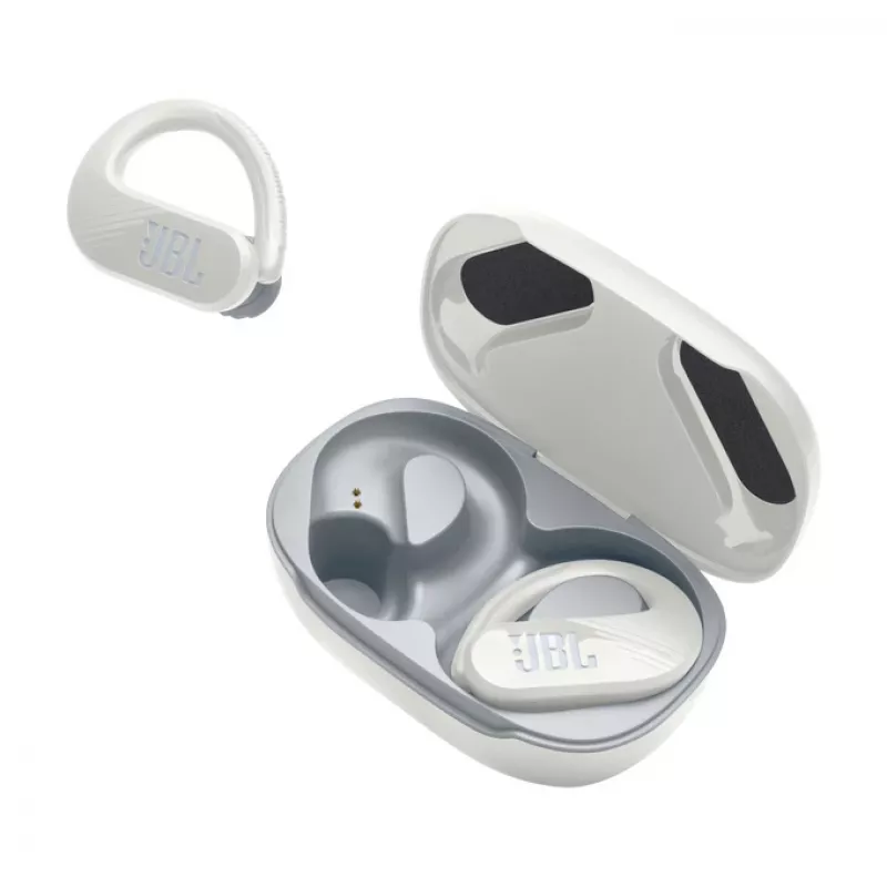 JBL Endurance PEAK 3 Peakomplekt True Wireless Stereo (TWS) Kõrvahark Kõned/Muusika/Sport/Igapäevane USB USB-C Bluetooth Laadimisalus Valge
