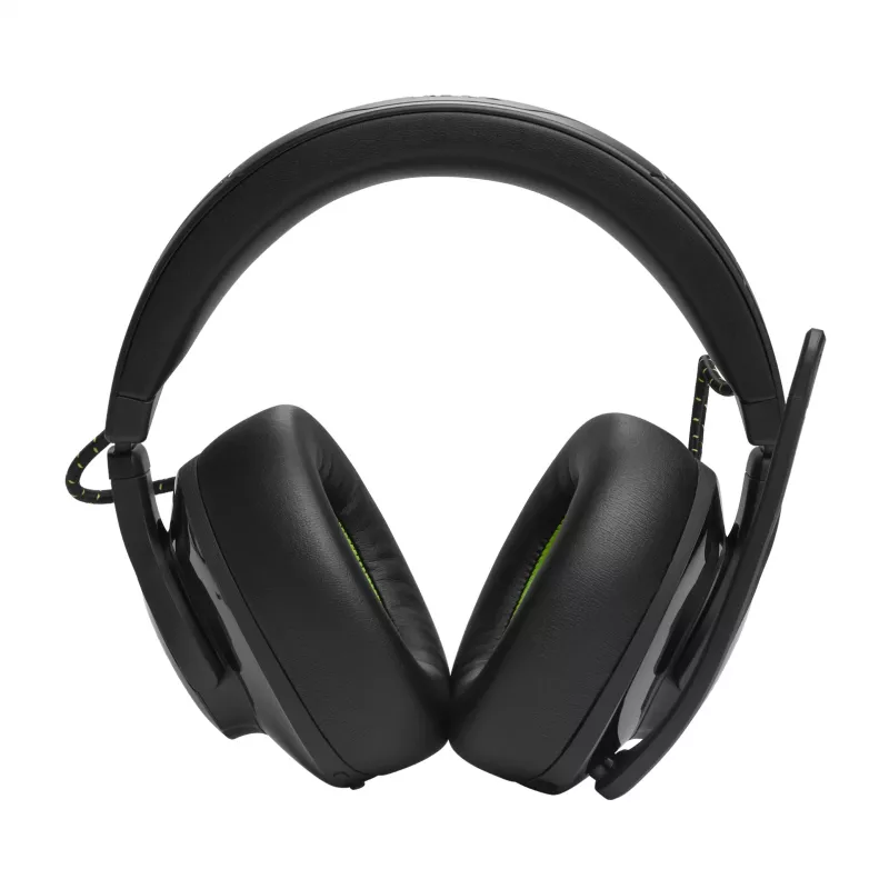 JBL Quantum 910X Peakomplekt Juhtmega ja juhtmevaba Peapael Mängimine USB USB-C Bluetooth Must, Roheline