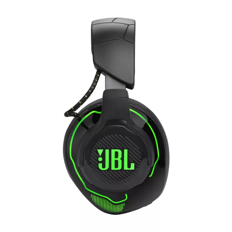 JBL Quantum 910X Peakomplekt Juhtmega ja juhtmevaba Peapael Mängimine USB USB-C Bluetooth Must, Roheline