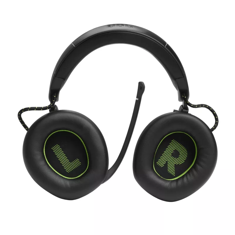 JBL Quantum 910X Peakomplekt Juhtmega ja juhtmevaba Peapael Mängimine USB USB-C Bluetooth Must, Roheline