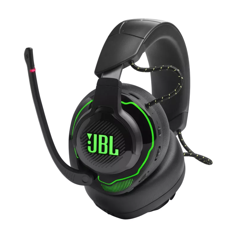 JBL Quantum 910X Peakomplekt Juhtmega ja juhtmevaba Peapael Mängimine USB USB-C Bluetooth Must, Roheline