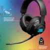 JBL Quantum 400 MUST, juhtmega, mängimine, 20–20000 Hz, 248 g, kõrvaklapid, must