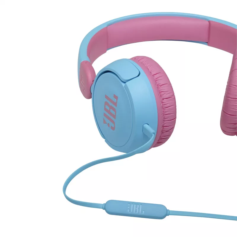 JBL JR310 BLUE, juhtmega, muusika, 20–20000 Hz, 112 g, peakomplekt, sinine