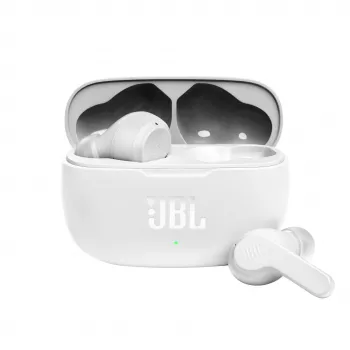 JBL Wave 200 TWS Valge, juhtmevaba, 20 - 20000 Hz, Muusika, 48 g, Peakomplekt, Valge