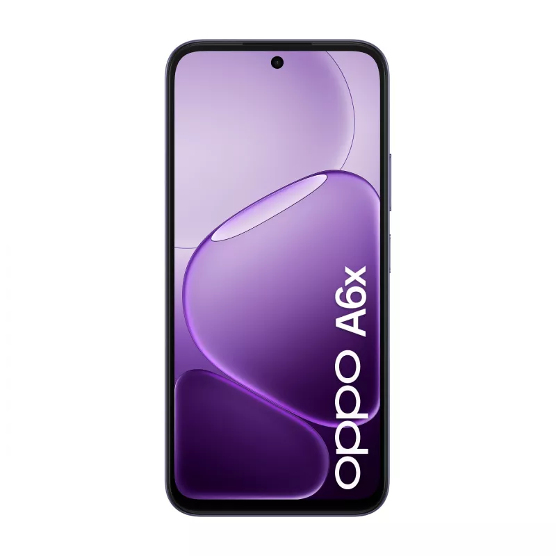 OPPO A6x 17,1 cm (6,75 tolli) Dual SIM Android 15 4G USB USB-C 4 GB 128 GB 6100 mAh Lilla