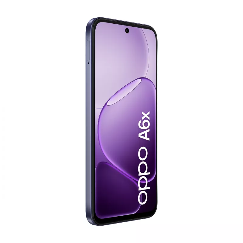 OPPO A6x 17,1 cm (6,75 tolli) Dual SIM Android 15 4G USB USB-C 4 GB 128 GB 6100 mAh Lilla